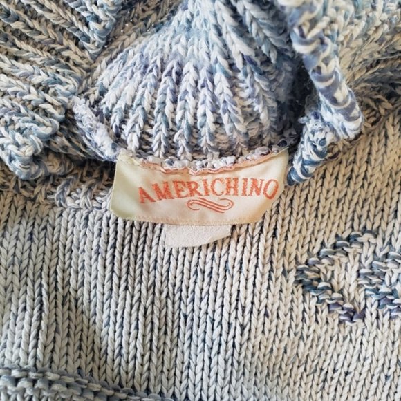 Americhino Vintage Pullover Boyfriend Sweater Med - Picture 13 of 14